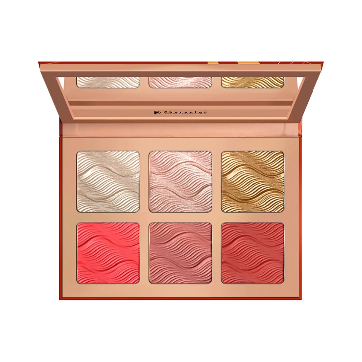 Character Glow & Blush Palette Cbh001 Sweet Peach 1