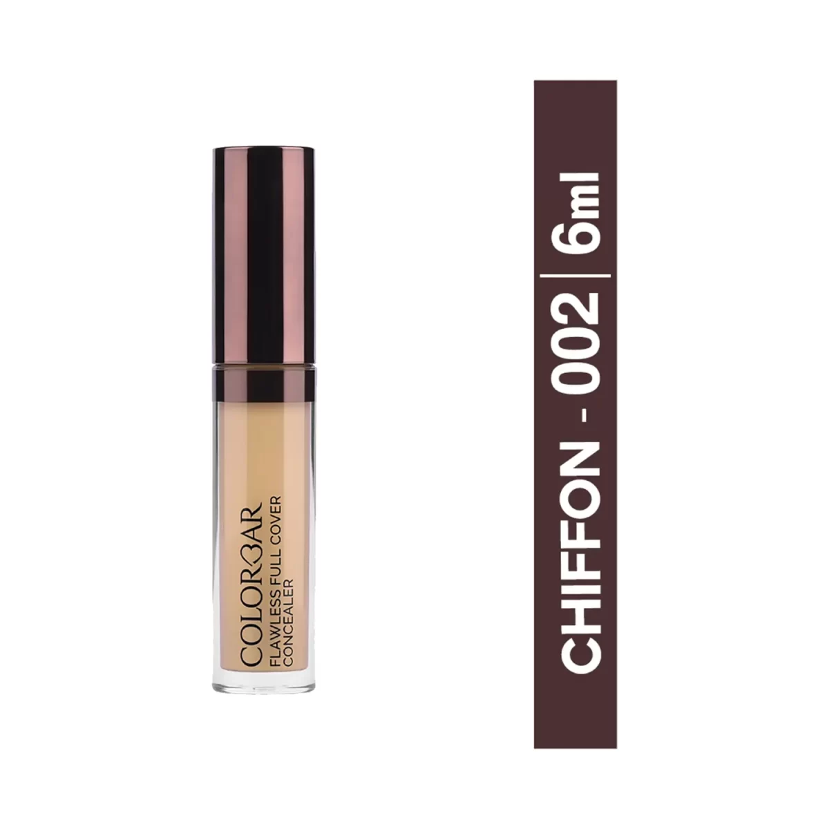 Colorbar Flawless Full Cover Concealer New 002 Chiffon 1