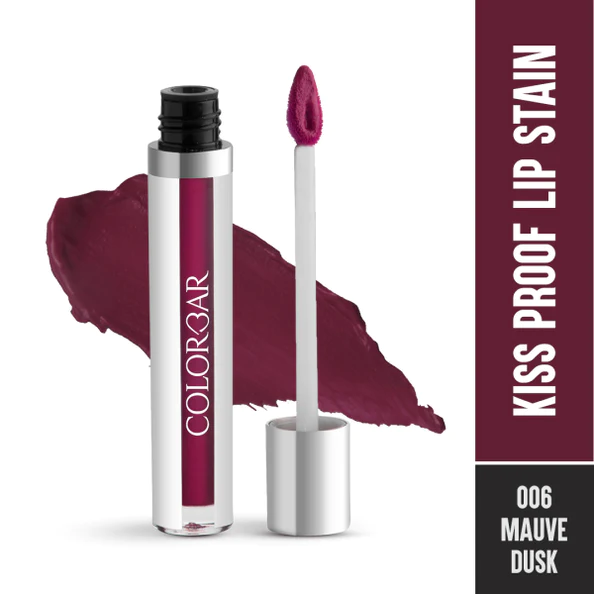 Colorbar Kiss Proof Lip Stain 006 Mauve Dusk 4