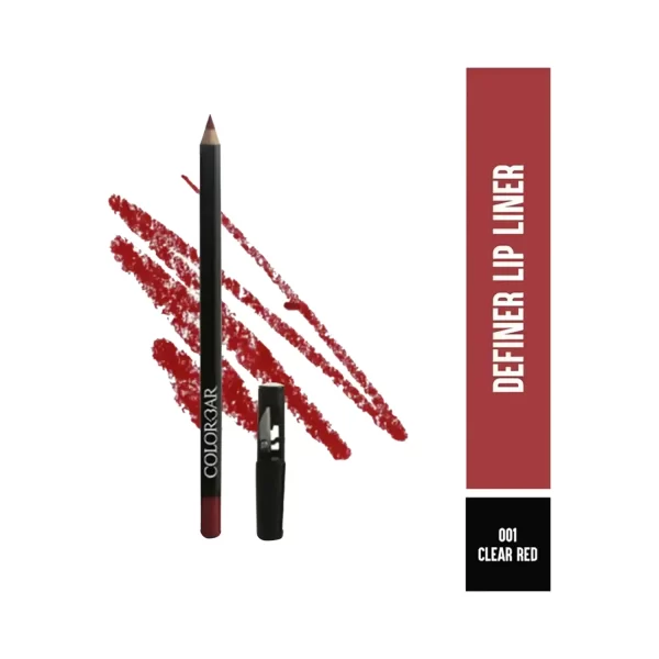 Colorbar Lip Definer Liner Pencil 001 Clear Red 1