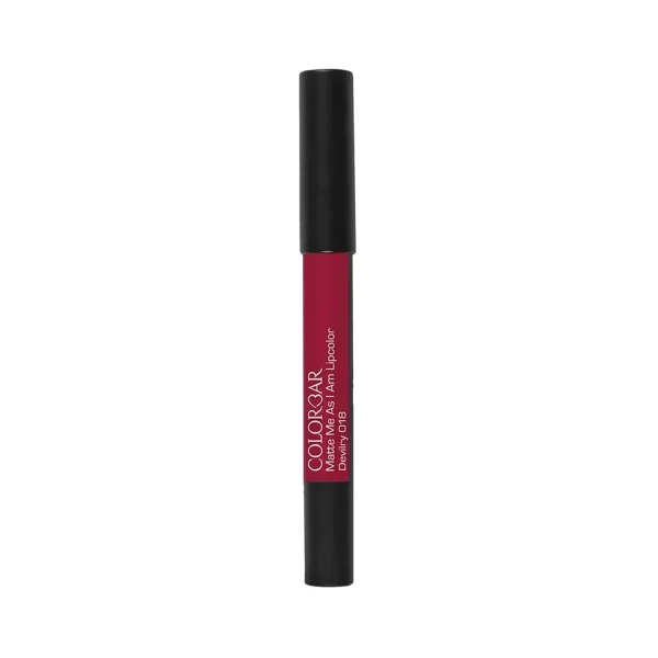 Colorbar Matte Me As I Am Lip Crayon 018 Devilry 2