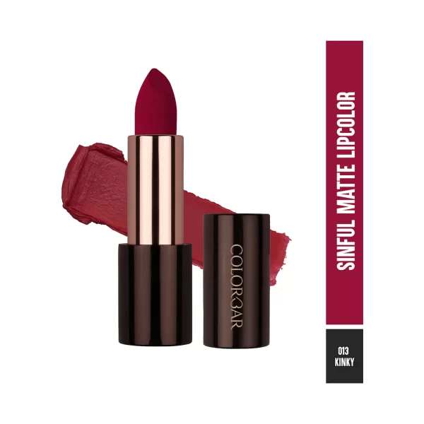 Colorbar Sinful Matte Lipcolor 013 Kinky 1