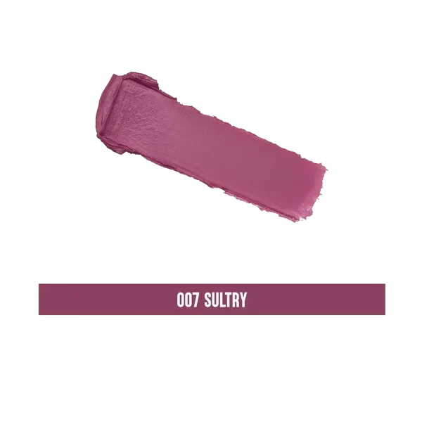 Colorbar Sinful Matte Lipstick 007 Sultry Purple 2