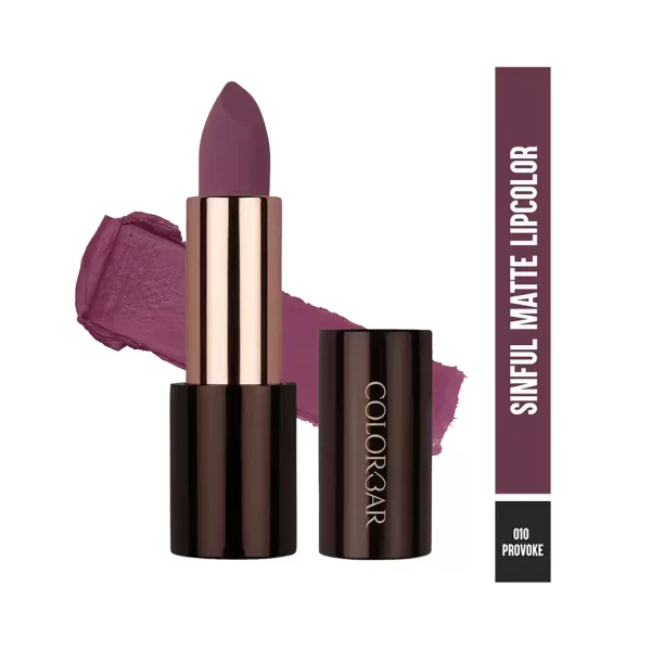 Colorbar Sinful Matte Lipstick 010 Provoke 1