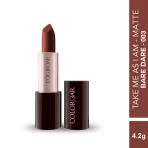 Colorbar Take Me As I Am Vegan Matte Lipstick 003 Bare Dare 2