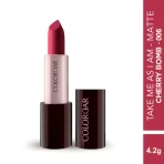 Colorbar Take Me As I Am Vegan Matte Lipstick 006 Cherry Bomb 2