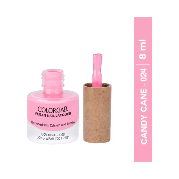 Colorbar Vegan Nail Lacquer Candy Cane 1