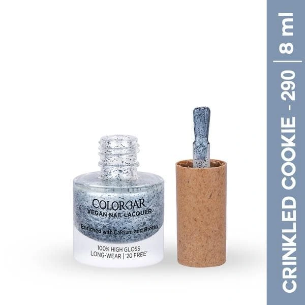 Colorbar Vegan Nail Lacquer Crinkled Cookie 2