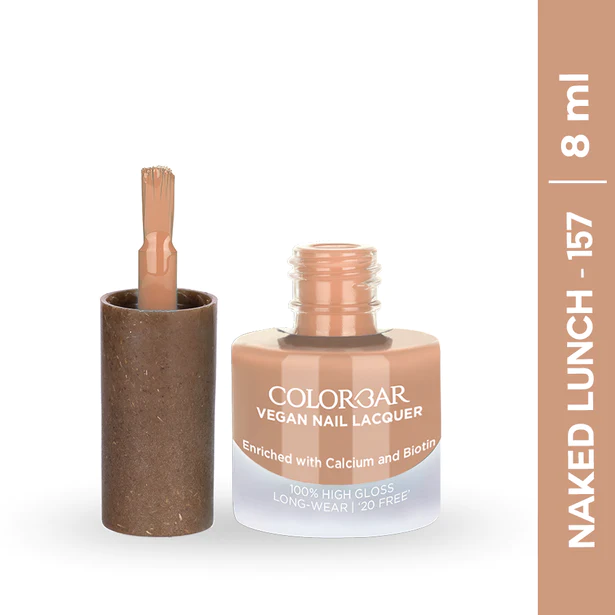 Colorbar Vegan Nail Lacquer Naked Lunch 2