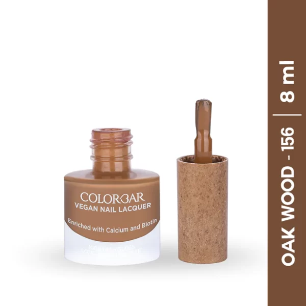 Colorbar Vegan Nail Lacquer Oak Wood 2