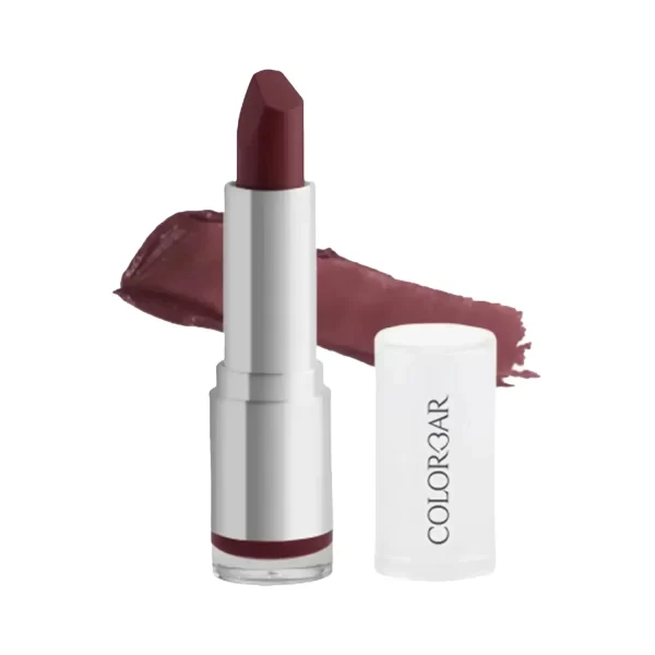 Colorbar velvet matte lipstick 103 on d stage 2