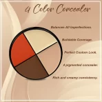 Daily Life Forever52 4 Color Concealer Wheel Ac002 Dessert Sand 3