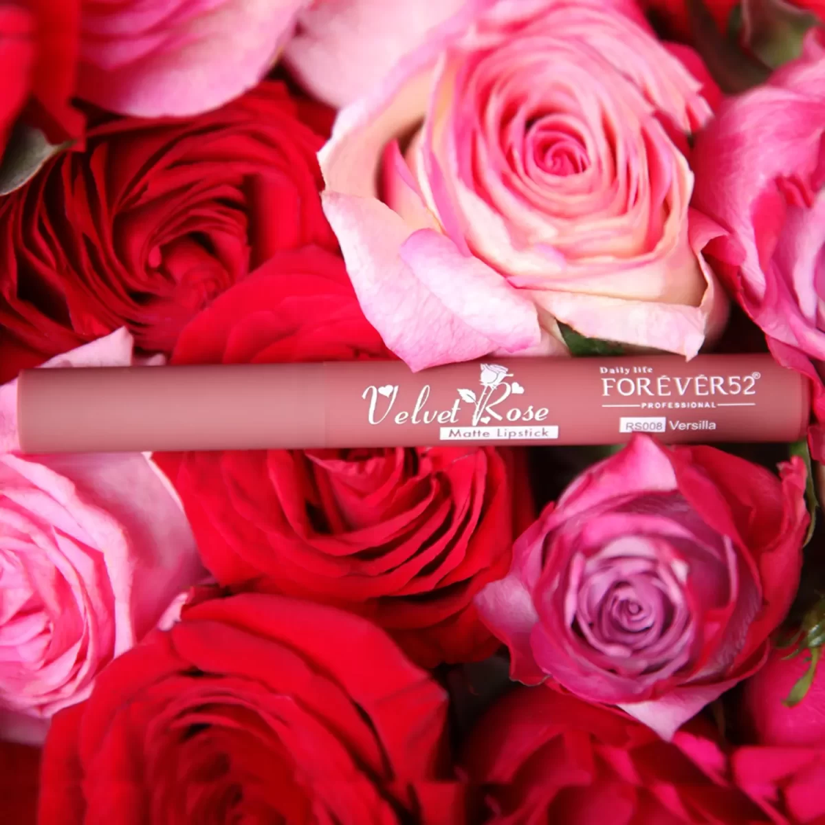 Daily Life Forever52 Velvet Rose Matte Lipstick Rs008 Versilla 3