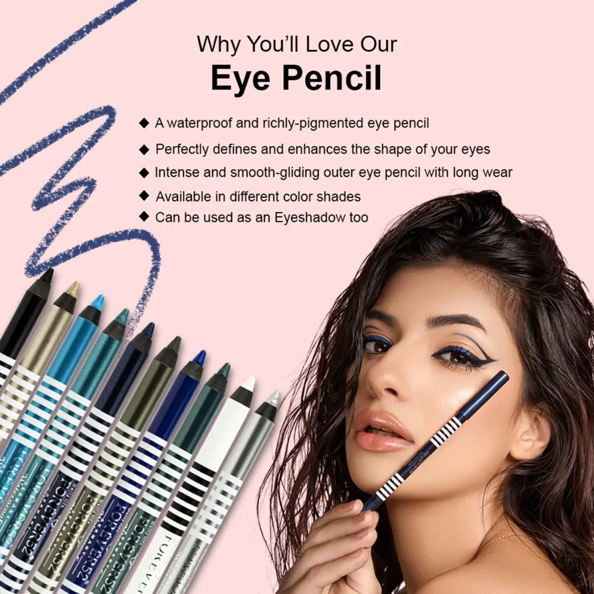 Daily Life Forever52 Waterproof Smoothening Eye Pencil