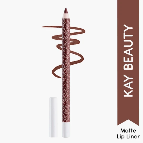 Kay Beauty Matte Action Lip Liner Fame 1