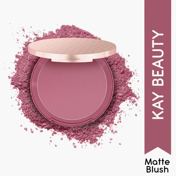 Kay Beauty Matte Blush Mild Berry 1