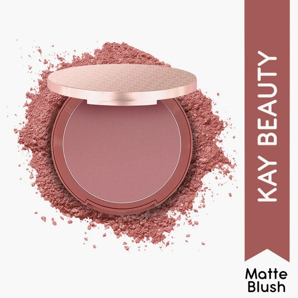 Kay Beauty Matte Blush Soft Nude 1