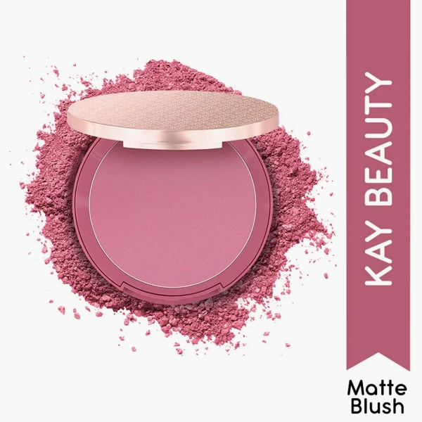 Kay Beauty Matte Blush Sweet Salmon 1