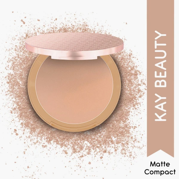 Kay Beauty Matte Compact 140p Medium 1