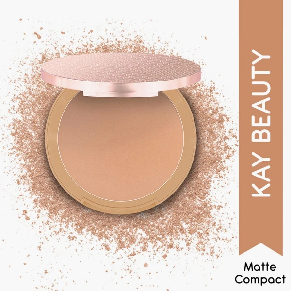 Kay Beauty Matte Compact 150p Medium 1