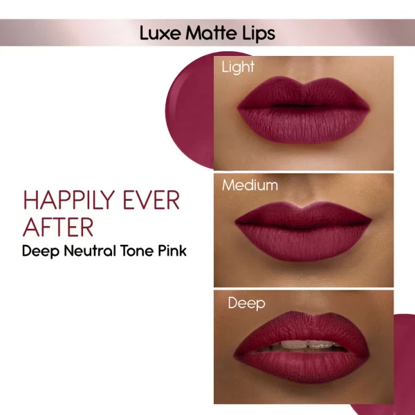 Kay Beauty Matte Liquid Lipstick Happile Ever After 2