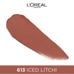 L'oréal paris color riche intense volume matte slim lipstick 613 iced litchi 2