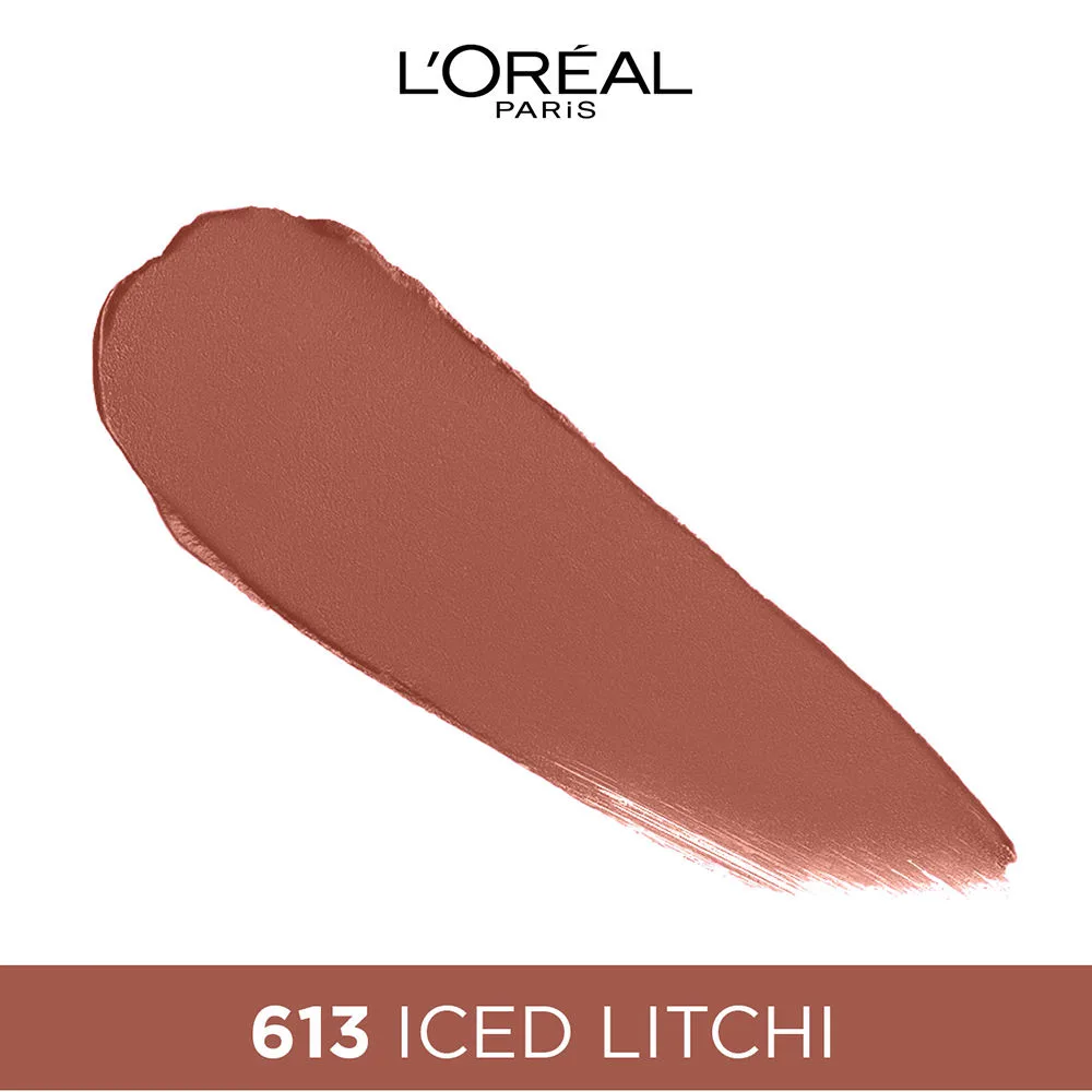 L'oréal paris color riche intense volume matte slim lipstick 613 iced litchi 2