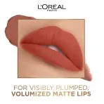 L'oréal paris color riche intense volume matte slim lipstick 613 iced litchi3