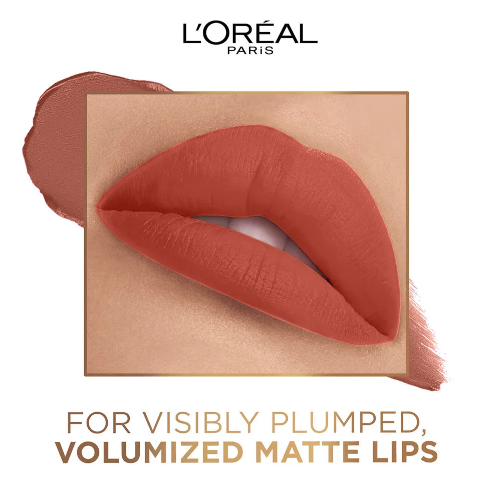 L'oréal paris color riche intense volume matte slim lipstick 613 iced litchi3