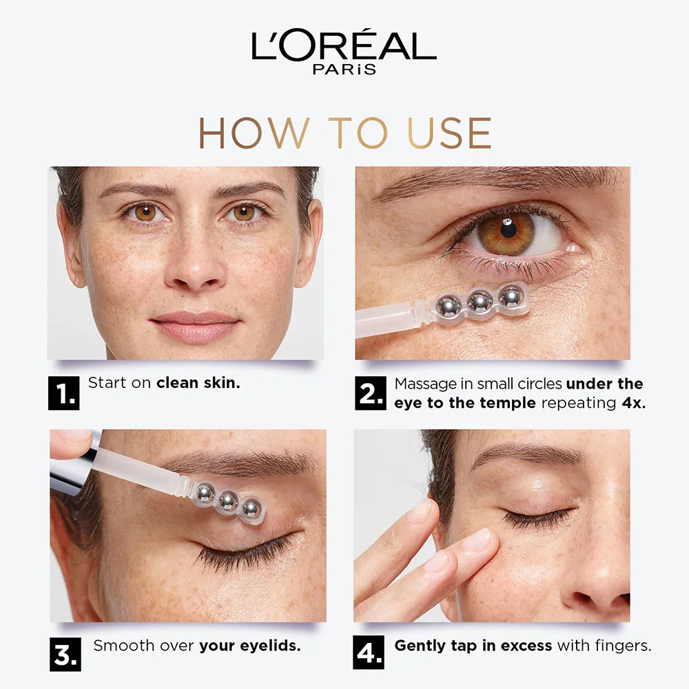 L'oreal paris glycolic bright dark circle eye serum 4