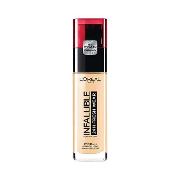 L'oreal Paris Infallible 32h Fresh Wear Foundation, 125 Natural Rose 3