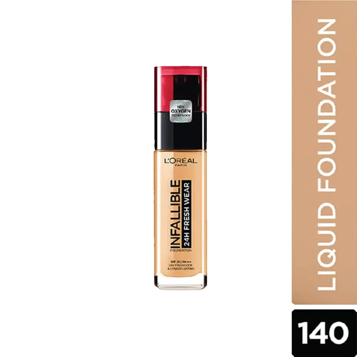 L'oreal Paris Infallible 32h Fresh Wear Foundation 140 Golden Beige 4