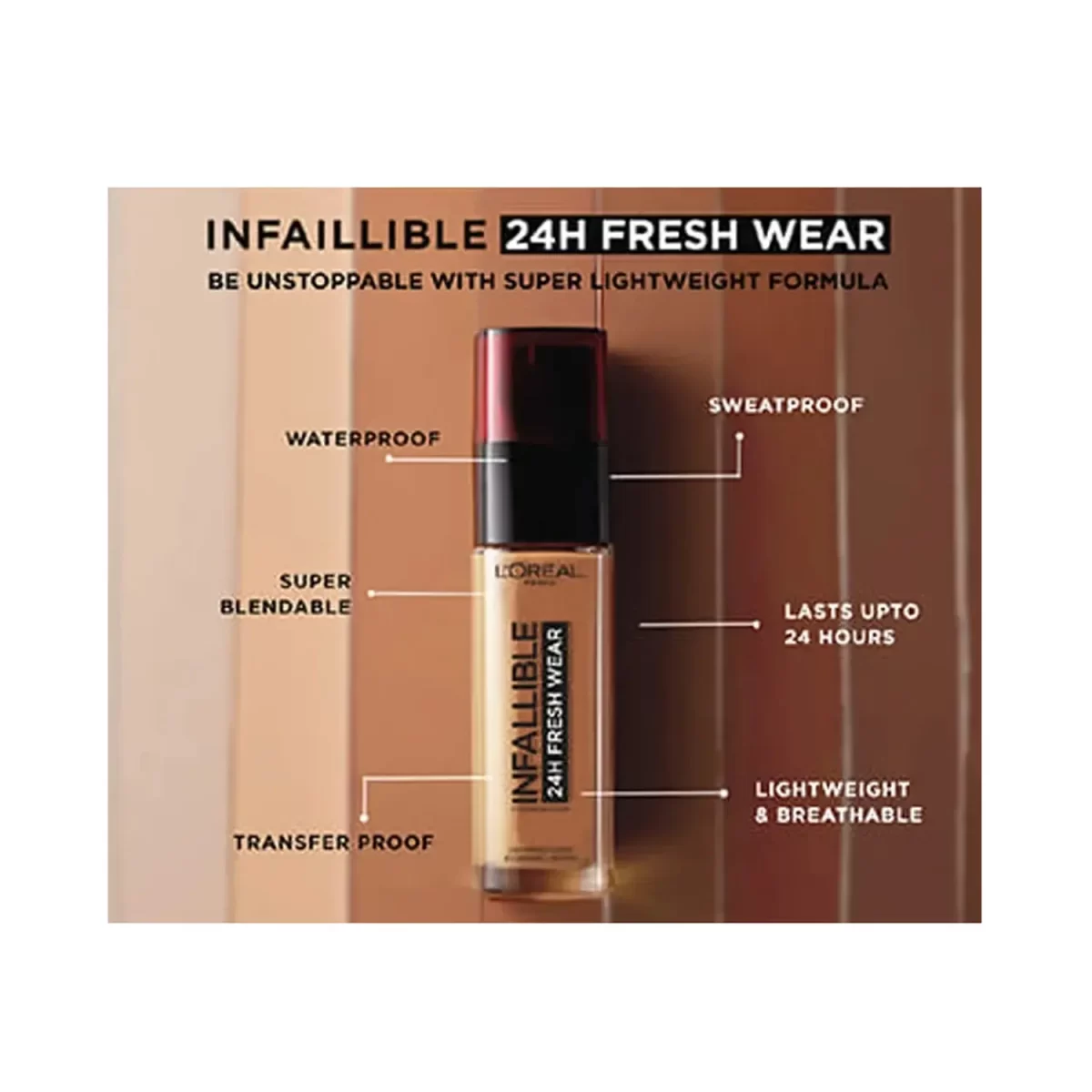 L'oreal Paris Infallible 32h Fresh Wear Foundation