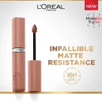 L'oreal Paris Infallible Matte Resistance Liquid Lipstick 105 Breakfast In Bed 2