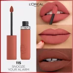 L'oreal Paris Liquid Lipstick 115 Snooze Your Alarm 3