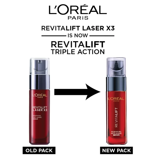 L'oreal Paris Revitalift Triple Action Renewing Anti Aging Serum 2