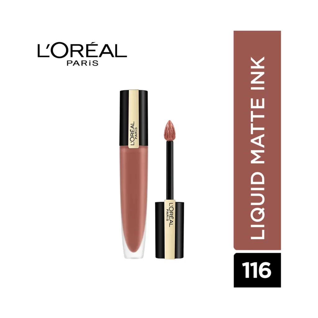 L'oreal Paris Rouge Signature Matte Liquid Lipstick 116 I Explore 1