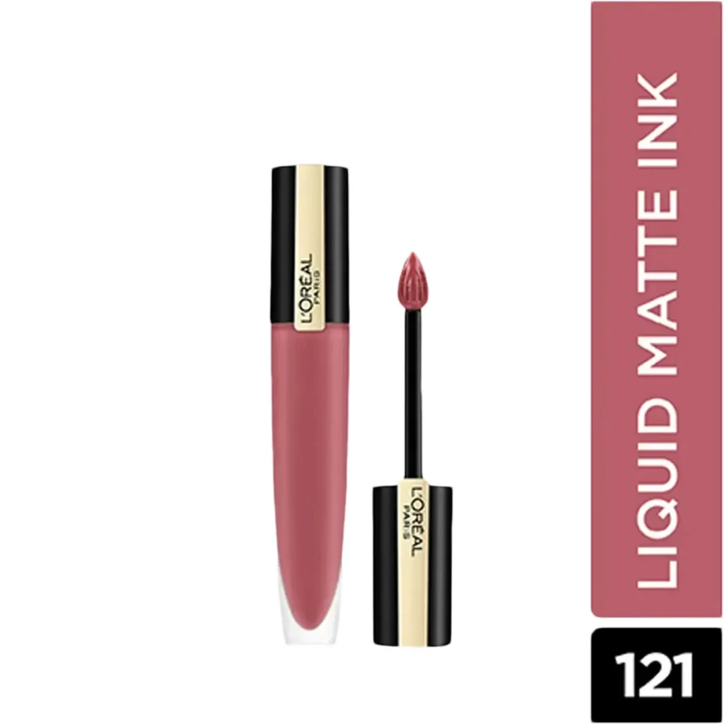 L'oreal Paris Rouge Signature Matte Liquid Lipstick 121 I Choose 2