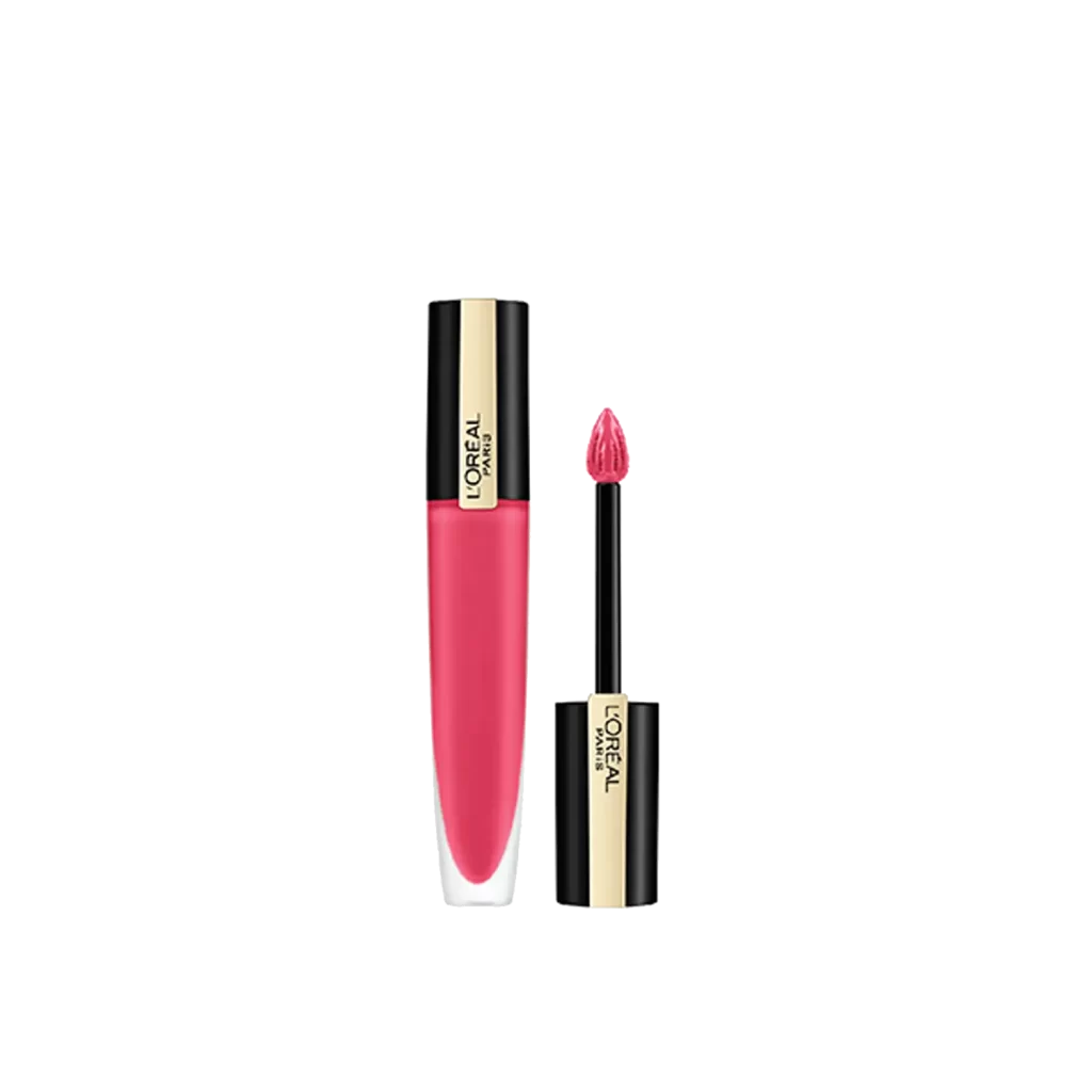 L'oreal Paris Rouge Signature Matte Liquid Lipstick 128 I Decide 1