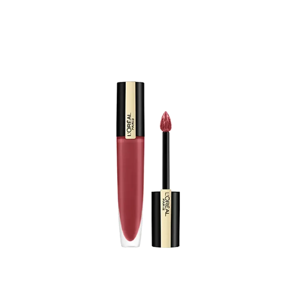 L'oreal Paris Rouge Signature Matte Liquid Lipstick 129 I Lead 1