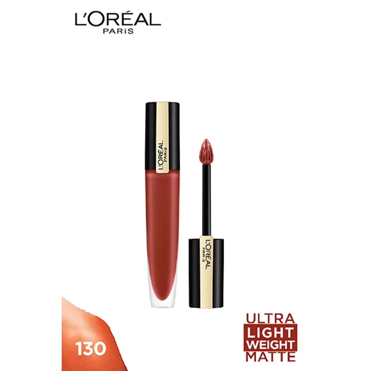 L'oreal Paris Rouge Signature Matte Liquid Lipstick 130 I Amaze 3