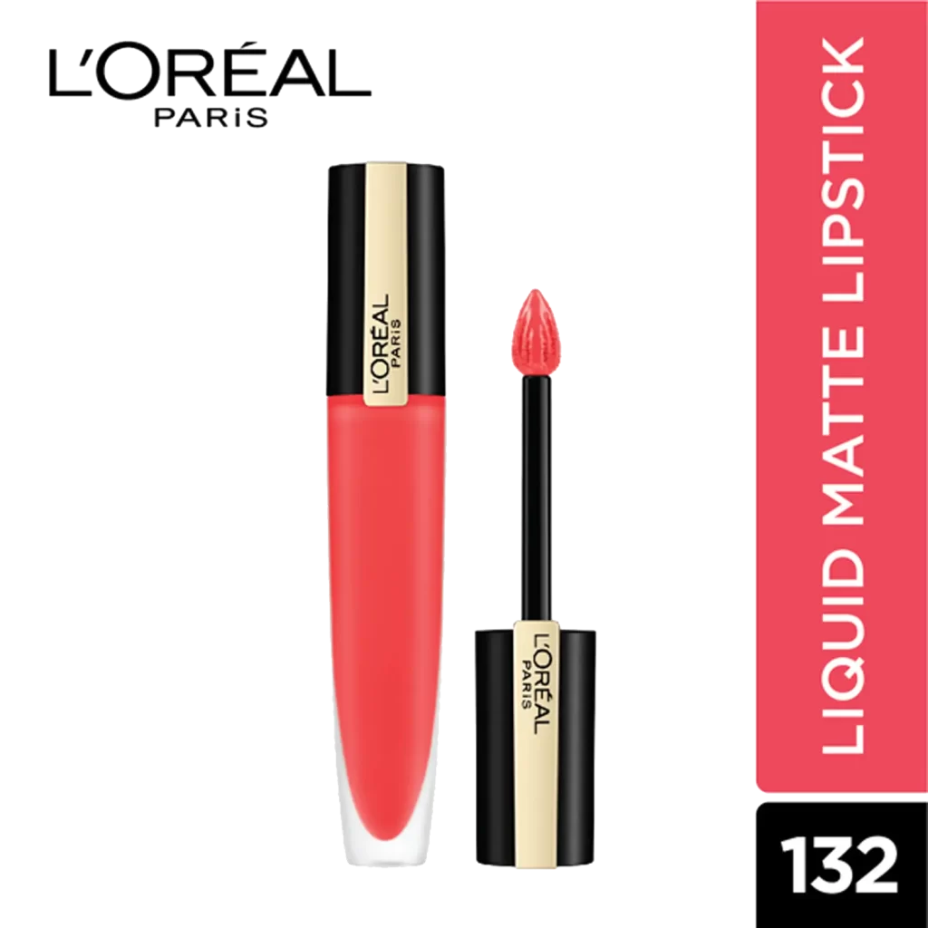 L'oreal Paris Rouge Signature Matte Liquid Lipstick 132 I Radiate 1