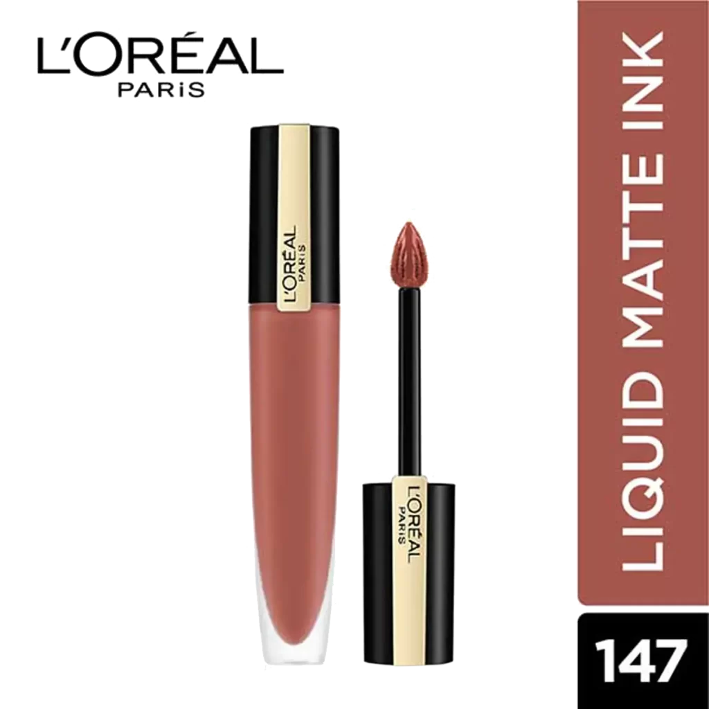 L'oreal Paris Rouge Signature Matte Liquid Lipstick 147 I Believe 1