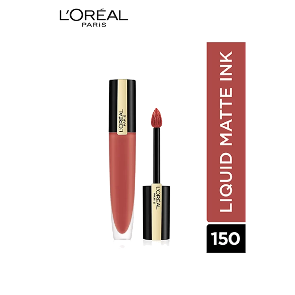 L'oréal Paris Rouge Signature Matte Liquid Lipstick, 150 I Dominate 3