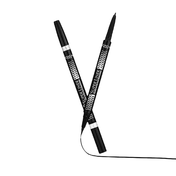 L'oreal Paris Super Liner Superstar Duo Designer Eyeliner Black 1