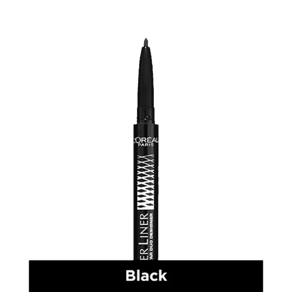 L'oreal Paris Super Liner Superstar Duo Designer Eyeliner Black 2