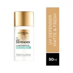 L'oreal Paris Uv Defender Serum Protector Sunscreen Spf 50 Pa+++ Matte & Fresh 1