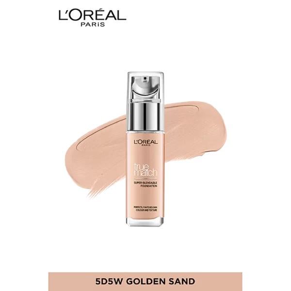 Loreal Liquid Foundation Golden Sand 5d5w 2