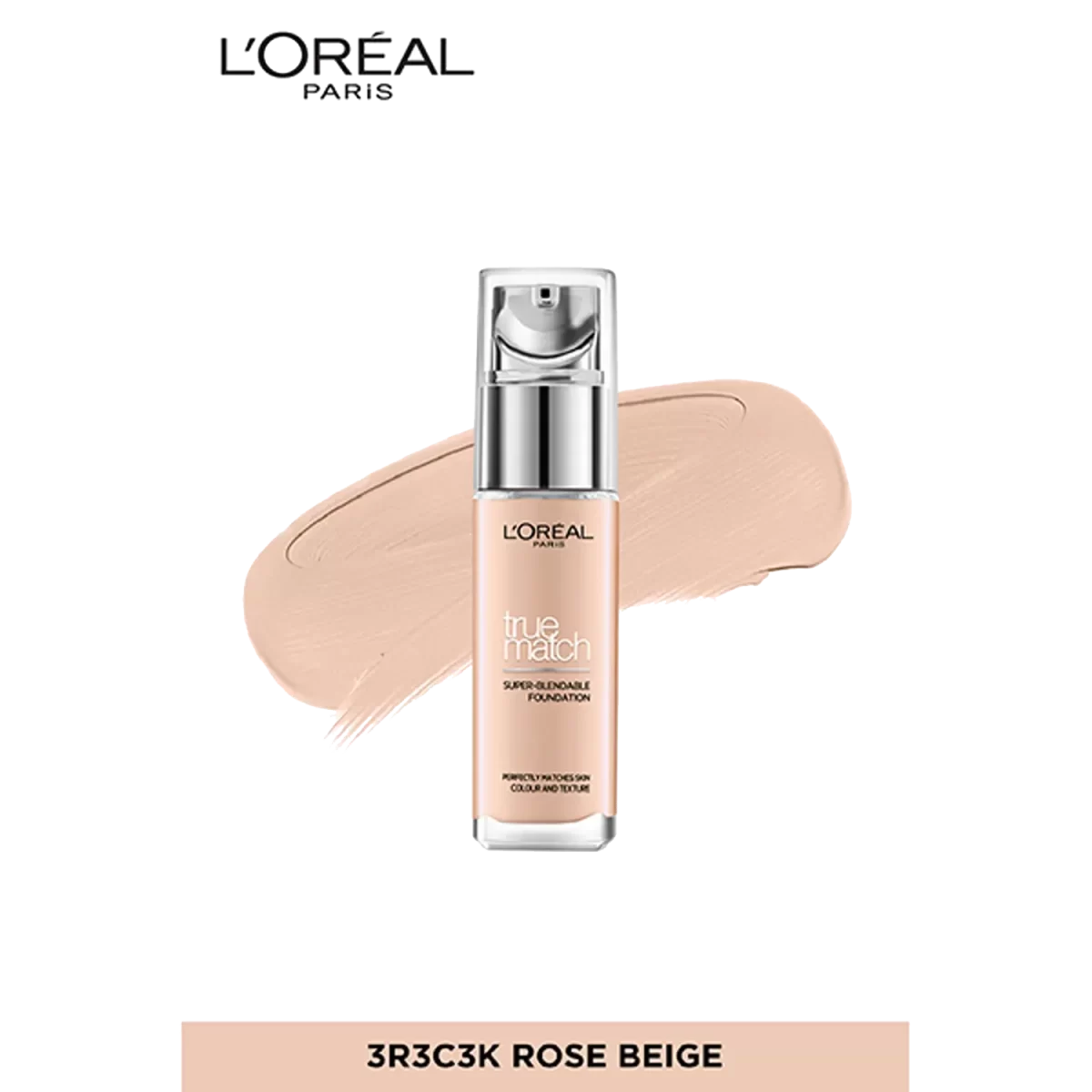 Loreal Liquid Foundation Rose Beige 3r3c3k 3