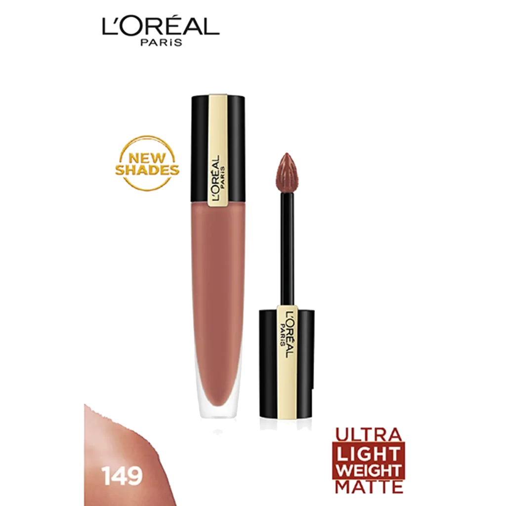 Loreal Matte Liquid Lipstick 149 I Enchant 1